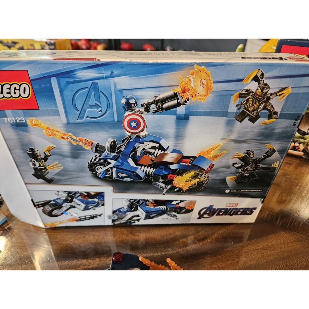Lego 76123 Marvel Avengers Captain America: Outriders Attack No Instructions - Picture 2 of 5